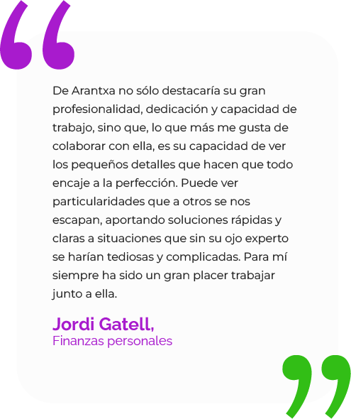 Testimonio de Jordi Gatell